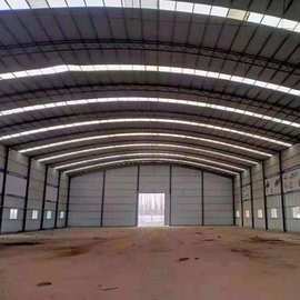 厂家直销钢结构航车房 可设计安装钢结构拱形棚 钢结构厂房库房